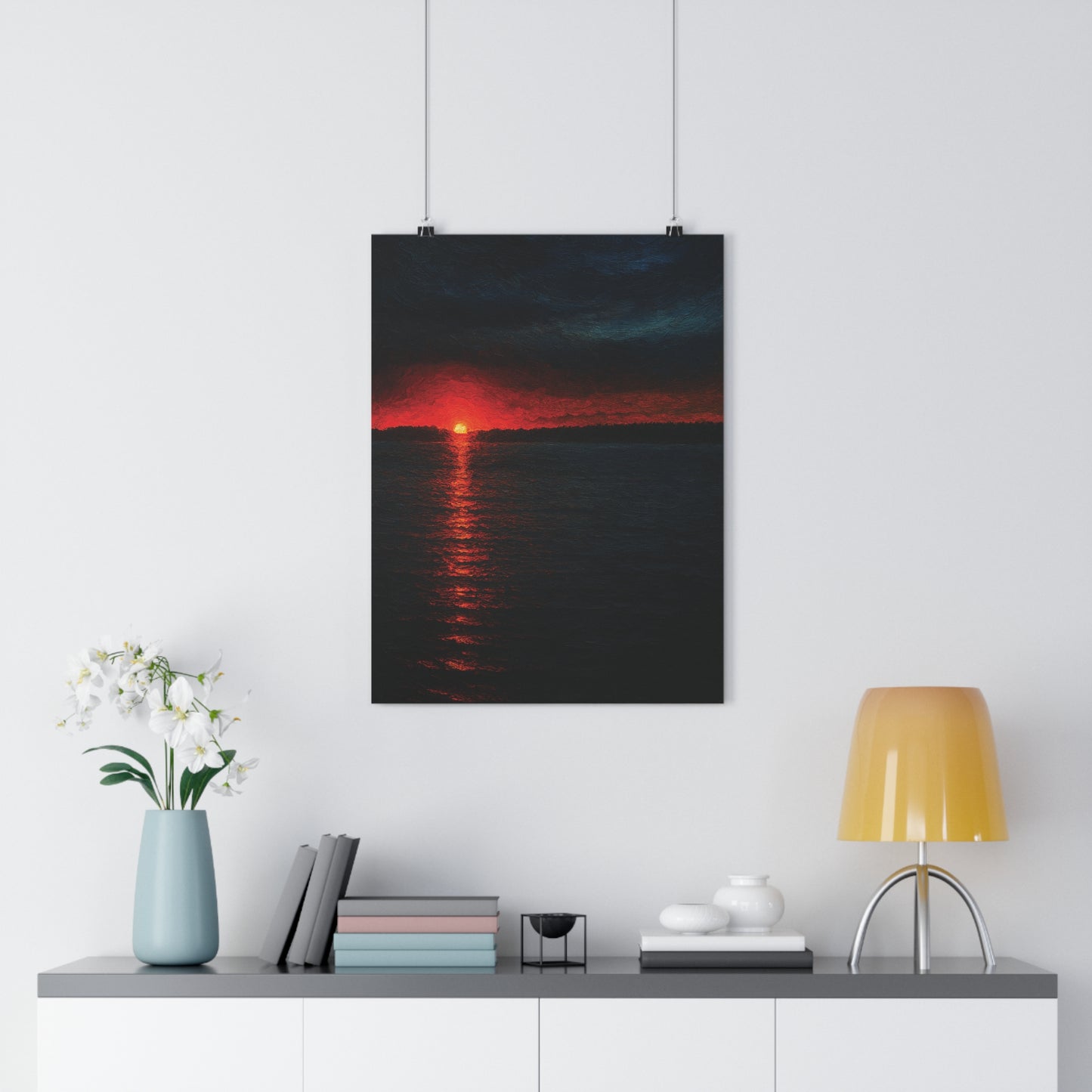 Hahnemühle Giclée - The Silence of the Archipelago - Farewell Fire