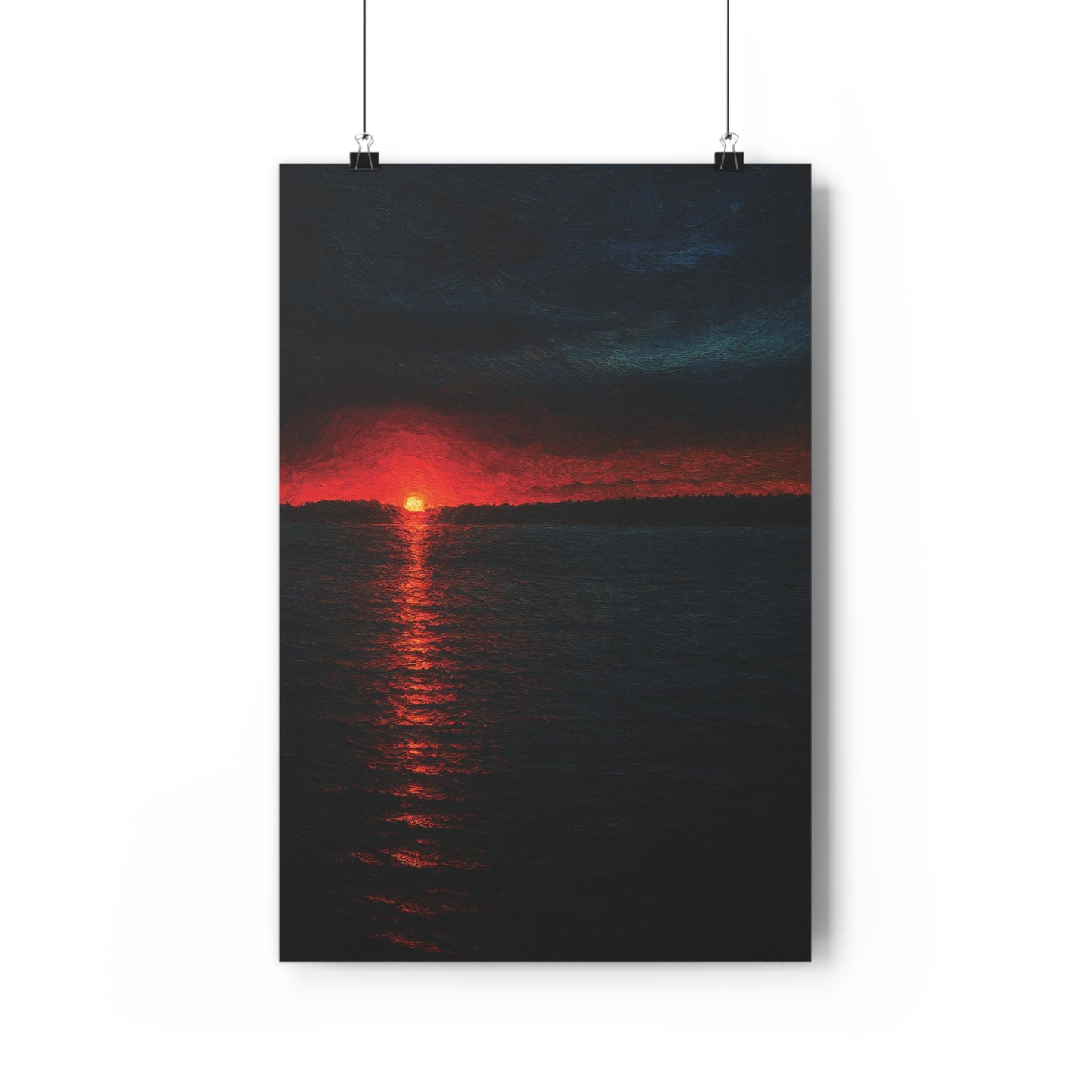 Hahnemühle Giclée - The Silence of the Archipelago - Farewell Fire