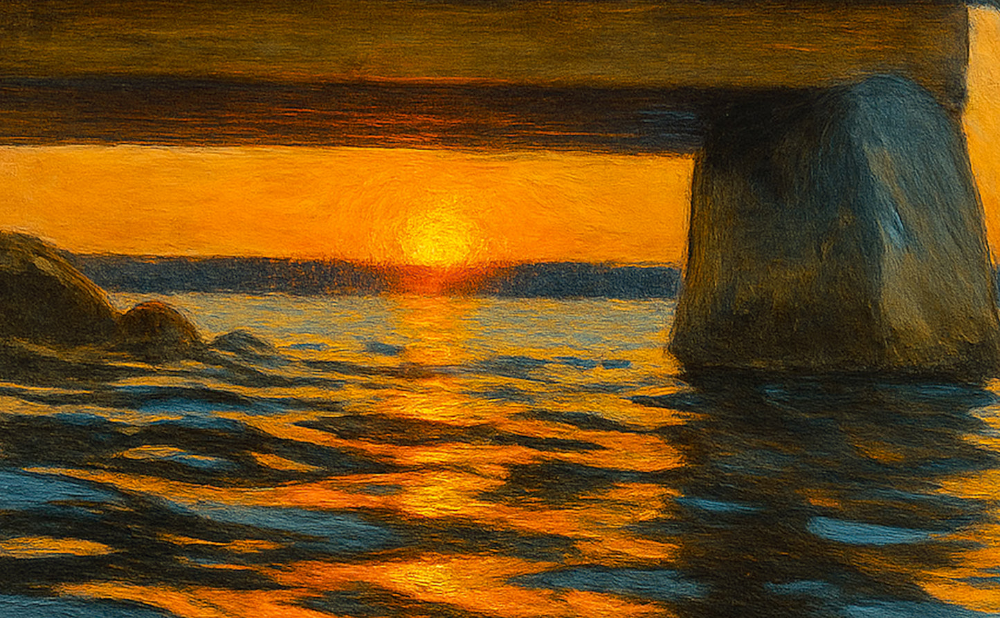 Hahnemühle Giclée - The Silence of the Archipelago - Lightfall