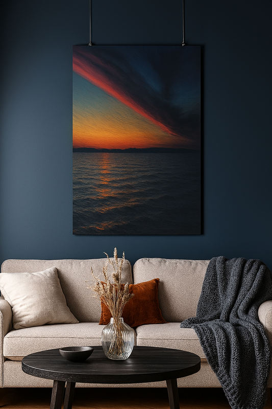 Hahnemühle Giclée - The Silence of the Archipelago - The Line Between