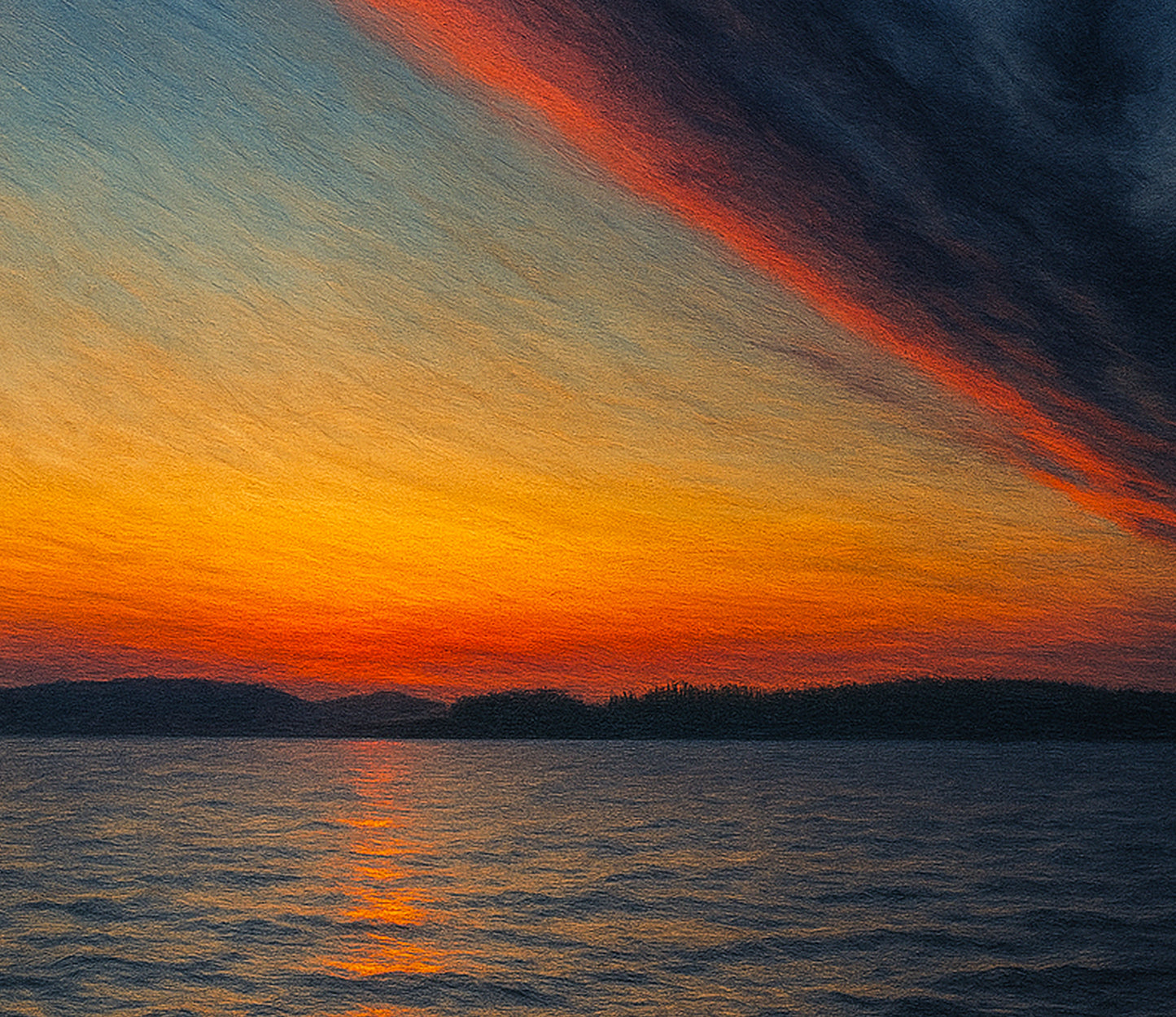 Hahnemühle Giclée - The Silence of the Archipelago - The Line Between