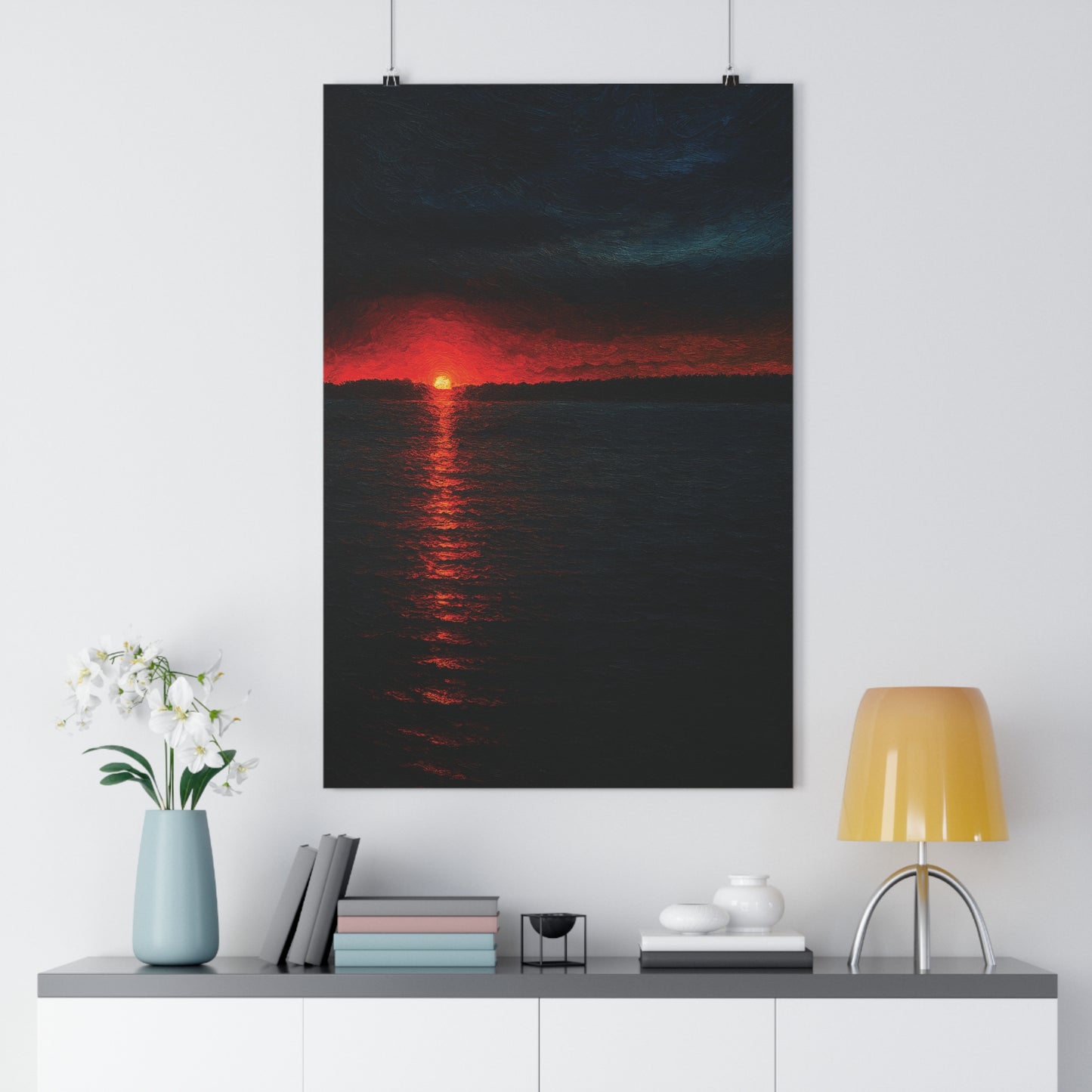 Hahnemühle Giclée - The Silence of the Archipelago - Farewell Fire