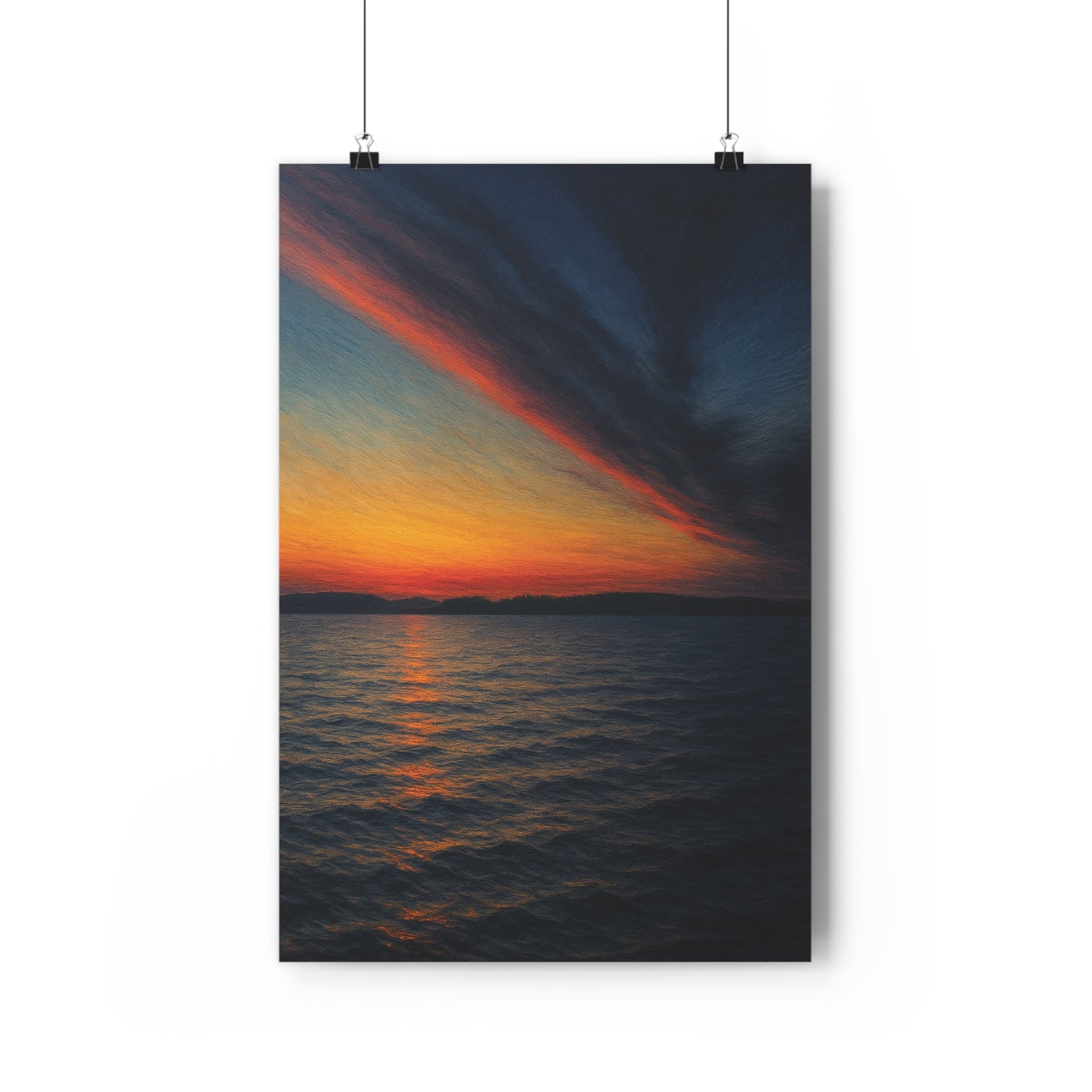 Hahnemühle Giclée - The Silence of the Archipelago - The Line Between