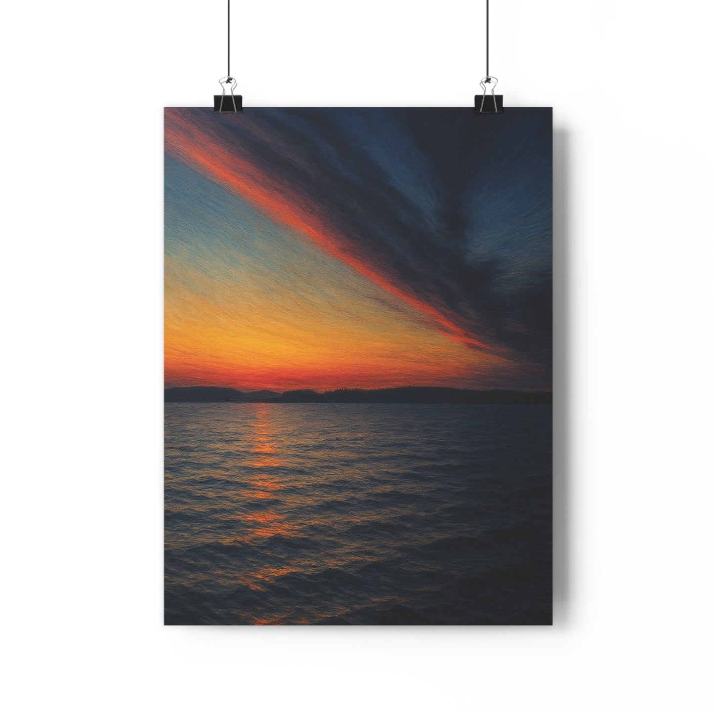 Hahnemühle Giclée - The Silence of the Archipelago - The Line Between