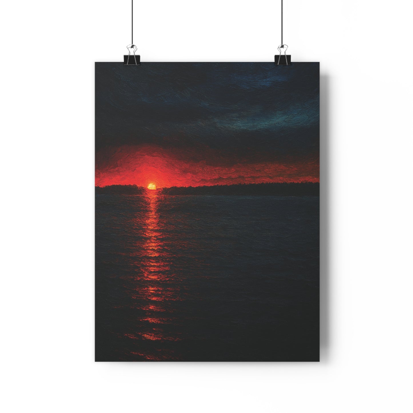 Hahnemühle Giclée - The Silence of the Archipelago - Farewell Fire